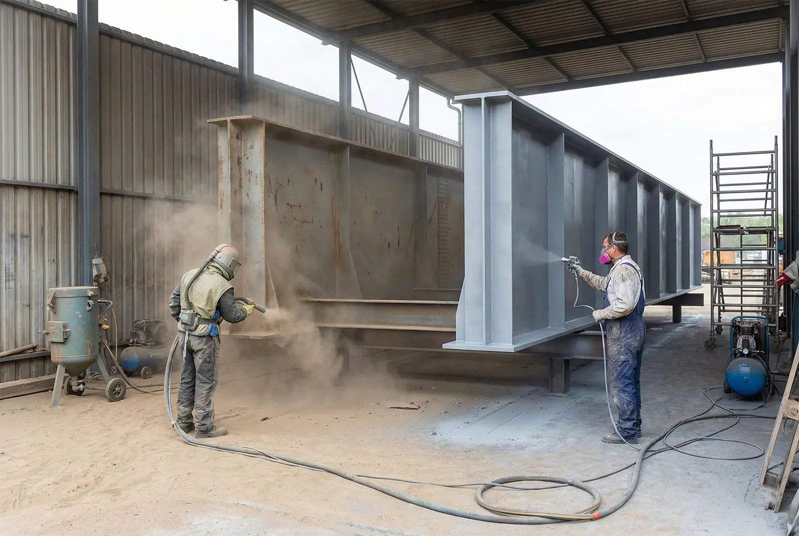 Sand Blasting & Painting